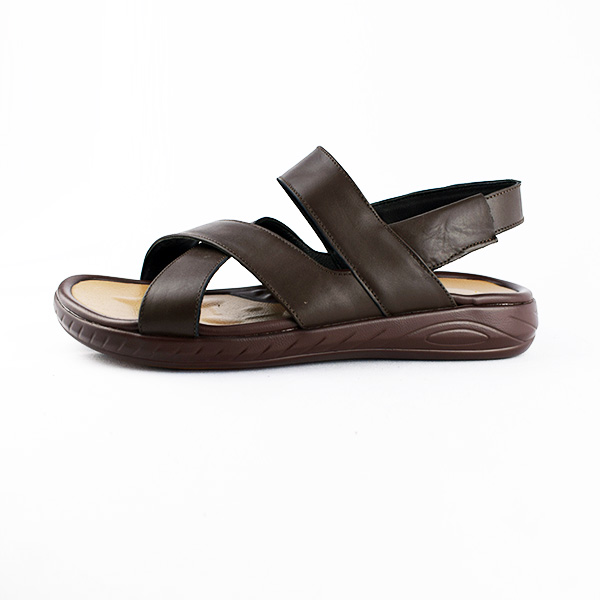 Sanadale pour homme r200 marron cuir..............   Sandales homme Maroc